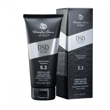 5.3 DIXIDOX DE LUXE STEEL AND SILK TREATMENT MASK - Восстанавливающая маска для волос 200 мл