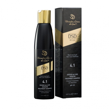 4.1 DIXIDOX DE LUXE KERATIN TREATMENT SHAMPOO - Восстанавливающий шампунь с кератином 200 мл