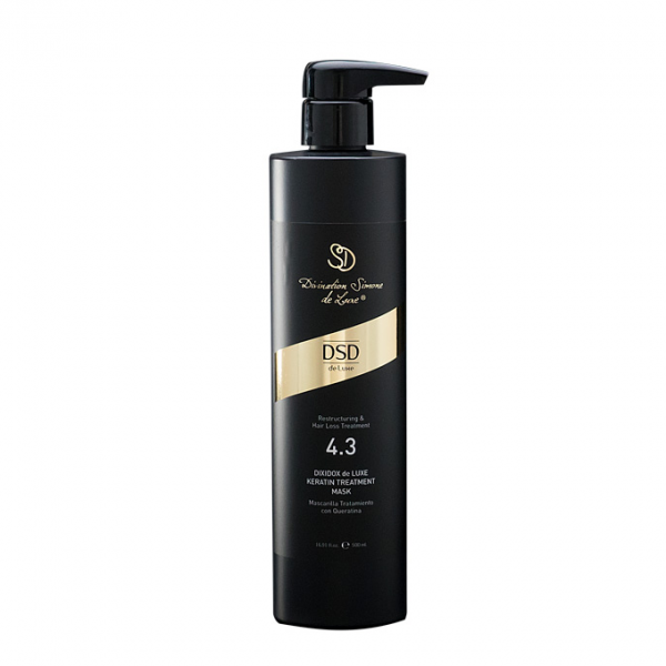 4.3 DIXIDOX DE LUXE KERATIN TREATMENT MASK - Восстанавливающая маска с кератином 500 мл