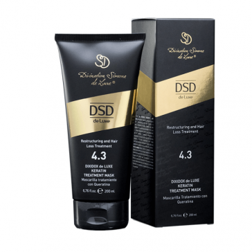 4.3 DIXIDOX DE LUXE KERATIN TREATMENT MASK - Восстанавливающая маска с кератином 200 мл